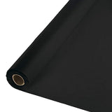 TableMate 40 X 150 Ft Plastic Heavy Duty Banquet Roll Black