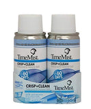 Zep TimeMist Crisp+Clean Refill (2Pack) 3 Ounces TMFB32PK
