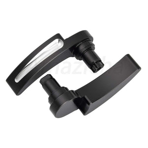 Amazicha Black Saddlebag Latch Kit Saddle Bag Latches Lifter Compatible for Harley Davidson Touring Street Glide, Road Glide, El