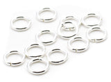 Cousin 4mm Sterling Silver Open Jump Ring 25pc