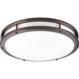 One-Light 17-3/4 LED Flush Mount