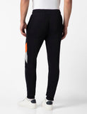 Fyltr Men'S Colourblock Joggers With Elasticated Waist And Contrast Drawstrings,Every Ebony,Every Ebony,28