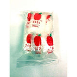 1000 Apple Brand 3434 3/4x3/4 2mil Clear Resealable Bags 1,000 Baggies 0.75 .75
