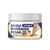 DIYORA Ankle Whitening Cream 50gm | Skin Brightening Foot Cream for Ankles & knee (Ankle Whitening Cream0M, 50gm)