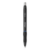Sharpie SGel 2096127 SGel Retractable Gel Pen, Bold 1 mm, Blue Ink, Black Barrel, 36/Pack