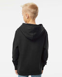 Independent Trading Co. Youth Midweight Hooded Sweatshirt - Red, S