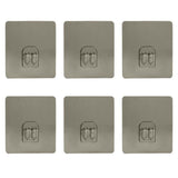 Vaisag House Magic Plastic Self Adhesive Sticker Wall Hook MultiSurface Hooks For Hanging Bathroom Self Corner Shelves Heavy Du