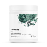THORNE Daily Greens Plus - Comprehensive Greens Powder with Matcha, Spirulina, Moringa and Adaptogen, Mushroom and Antioxidant B