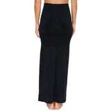 Zivame All Day Flared Mermaid Saree Shape Wear |Shaping Petticoat- Black