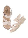 Shoetopia Comfortable Cream Doctor Sole Heels For Women /Eu37,Beige,4,B0DK76ZKW3