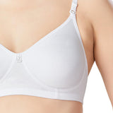 Riza Teen 16 Bra - White - 38 - C - Cup,WHITE,38,B0DTPG5WC6