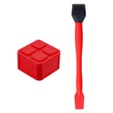 MERISHOPP Wood Glue Brush Cup Easy to Clean Silicone Glue Pot Adhesive Container Reusable Woodworking Supply NonStick for Woodw