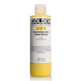Golden Fluid Acrylic, 8 ounce bottle Benzimidazolone Yellow Med