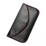 Ujeavette 4Xcarbon Fiber Pu Faraday Bag Car Rfid Signal Blocking Pocket Wallet For Phone