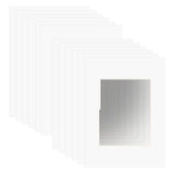 ZBEIVAN White 12x16 Picture Frame Mats with Core Bevel Cut Frame Mattes for 8x10 Photos Artworks and Prints, Pack of 12