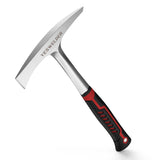 YESWELDER Welding/Chipping Hammer, 28oz Slag Removal Tool with carbon, Steel Construction & Shock Reduction Grip, Welder Hammer,