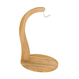 ATORSE Banana Holder Stand Multifunction Portable Banana Holder Stand Hook for Home Wood Color