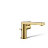 Kohler 73167-4-2MB Composed Single-Handle Bathroom Sink Faucet with Lever Handle, 1.2 gpm, Vibrant Brushed Moderne Brass