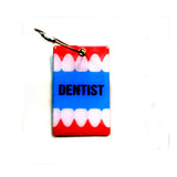 Pilot18 Dentist Teeth 3D Bag Tag For Dentist