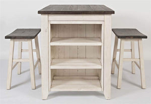 Jofran Inc. Madison County Reclaimed Pine Counter Height Dining Table Set