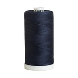 Connecting Threads 100% Cotton Sewing Thread - 1200 Yard Spool (Indigo)