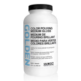 Golden Artist Colors Color Pouring Medium, Gloss Finish, 32 Ounce Bottle (35017)