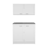Zurich Cabinet Set -Kitchen -White
