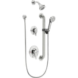 Moen T9342GBM15 Commercial Posi Temp Transfer All Metal Trim Kit 1.5 GPM (Valve Not Included), Chrome