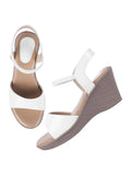 Shoetopia Women'S Heeled Sandal-3 Kids Uk (Charger-White)-Eu36,White,3,B0D2TWGGJV