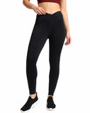 Druta Regular High Waist Stretchable Gym Tights Leggings With Crossover Belt For Women & Girls | Gym Wear/Active Wear Tights Yog