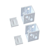 ECOMISTIQ 2 Pieces Blinds Center Support Mounting Bracket Replaces DIY | Window Treatment Hardware Treatments &
