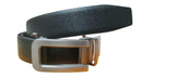 Fatty Train MenS Vegan Leather Belt With AutoLock Buckle, Reversible Black And Brown Strap, Adjustable Up To 48, Formal And C