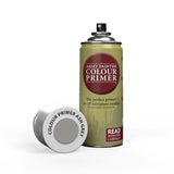 The Army Painter Color Primer Spray Paint, Ash Grey, 400ml, 13.5oz - Acrylic Spray Undercoat for Miniature Painting - Spray Prim