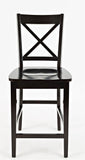 Jofran Inc. Simplicity X-Back Counter Stool (Set Of 2)
