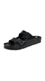 Birkenstock Mens Arizona EVA Sandals, Black, 11 Medium US