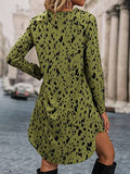 Dhruvi Trendz Womens Rayon Women Western Dresses Regular Fit Mini (Dt-Wd1098_Green_Xl)