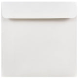 JAM PAPER 6 x 6 Square Invitation Envelopes - White - Bulk 250/Box