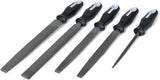 Crescent Nicholson 5 Piece General Purpose File Set with Ergonomic Handles | 22040HNNN