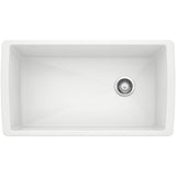 Blanco Diamond Silgranit Super Single Bowl Undermount - White
