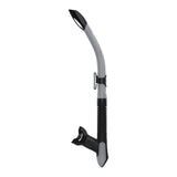Mares Ergo Splash Snorkel for Scuba Diving, Snorkeling, Freediving with Semi-Dry Top, Anti-Splash System, Silicone Mouthpiece, B