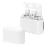 Skycase Travel Bottles - Leak Proof Refillable Tsa Approved Travel Size Toiletries, 3 in 1 Liquid Bottles Containers with Labels