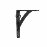 Enakshi Vintage Design Cast Iron Shelf Bracket Heavy Duty Iron Shelf Support for Shelving, Plant Display, Curved Bracket
