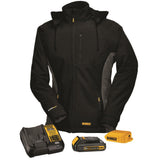 DEWALT DCHJ066C1XL 20V/12V MAX Womens Heated Jacket Kit, Black, XLarge