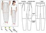 Style Arc Sewing Pattern Isla Pant (Sizes 1830)