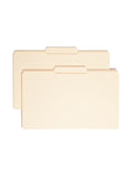 Smead File Folder, Reinforced 1/3Cut Tab, Center Position, Legal Size, Manila, 100 per Box (15336)