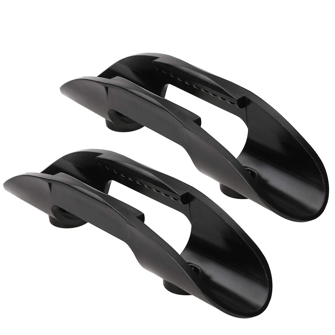 Mayitr Kayak Paddle Accessories Plastic Paddle Holder Clip Black, Kayak Paddle Clip Universal Kayak Paddle Mount Holder Clip & F