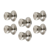 Design House 190900 Terrace Dummy Door Knob Satin Nickel 12-Pack