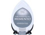 Tsukineko Memento Dew Drop Fade Resistant Inkpad of All Kinds, London Fog
