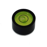 GPS RTK level, centering rod, carbon fiber horizontal bubble accessories with screw holes (18x11.5mm black green)