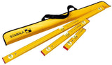 Stabila Pro Set 80 AS Spirit Levels with Carrying Case